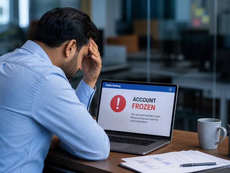 O Risco Invisível: Como um Endereço Fiscal Inadequado Pode Bloquear Suas Contas Bancárias e Paralisar Seu Negócio